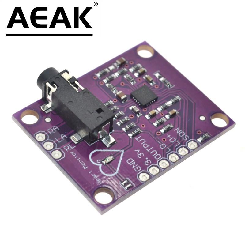 Muscle Sensor Emg - AEAK AD8232 Physiological Measurement Heart Pulse