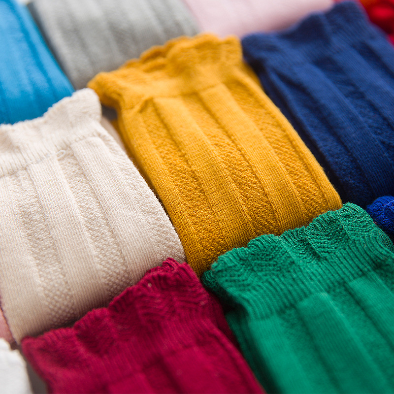 Candy Color Autumn Cotton Doub - Baby Sock Oximeter 리뷰 및 가격