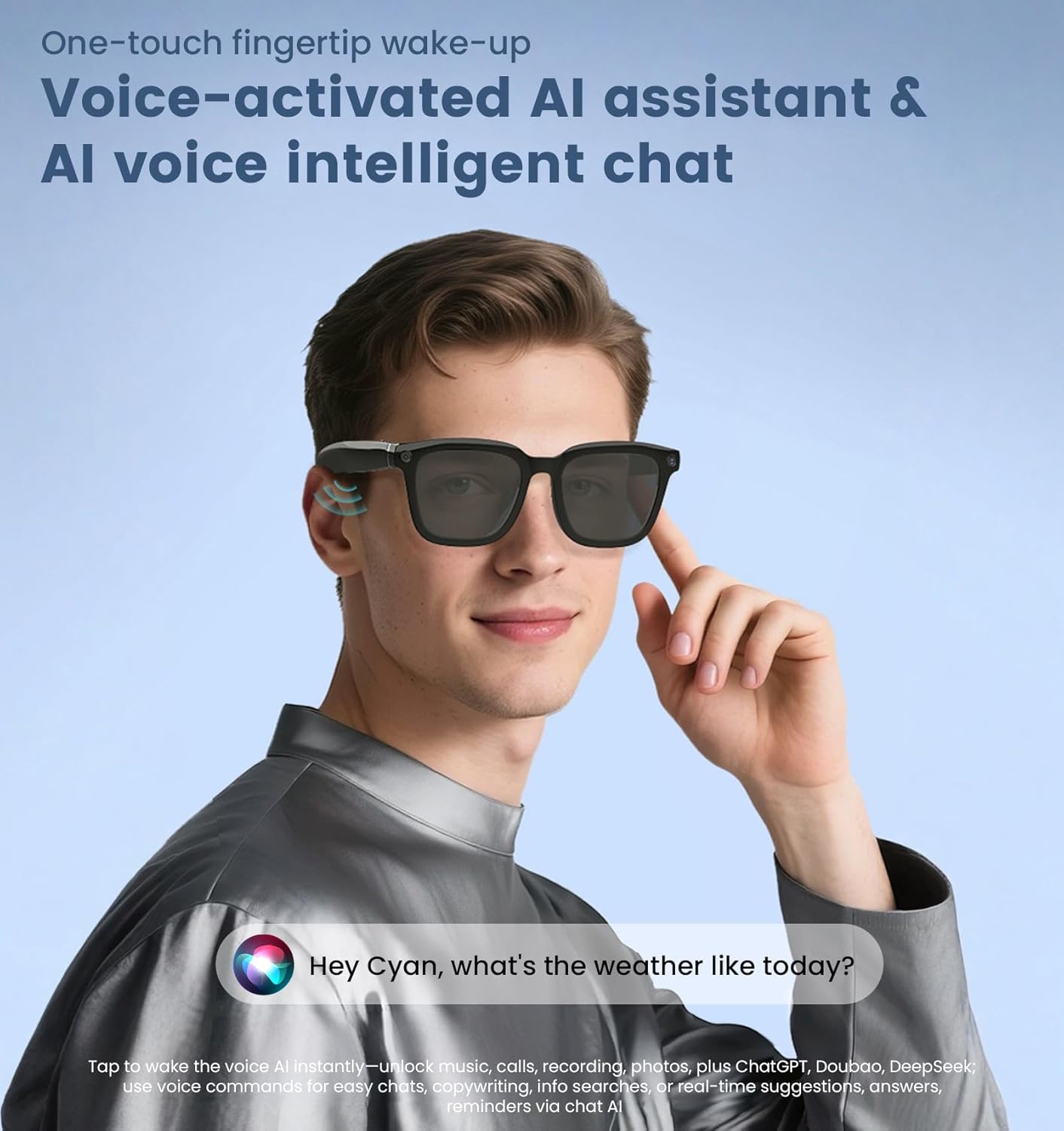 AI Smart Camera Glasses 1080P  - Smart Glasses Lens 리뷰 및 가격