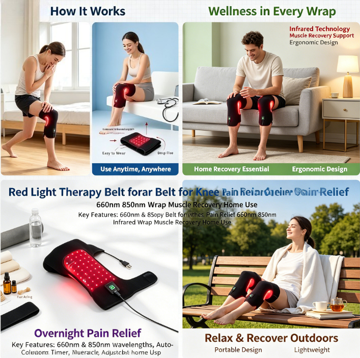 Smart Timer Red Light Therapy  - Smart Knee Wrap 리뷰 및 가격