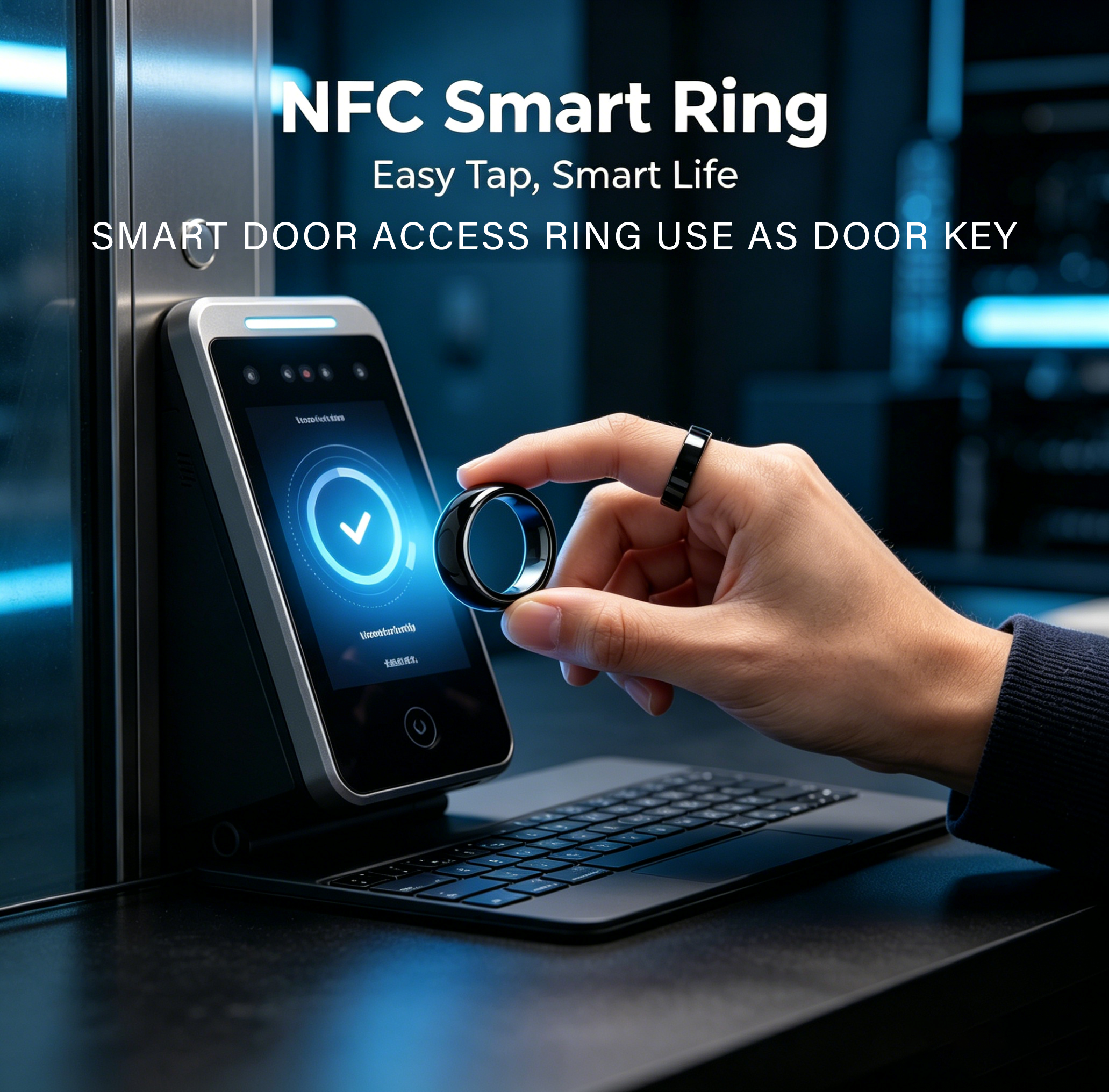 Ntag216 NFC Full Ceramic Smart - Smart Ring Nfc Pay 리뷰 및 가격