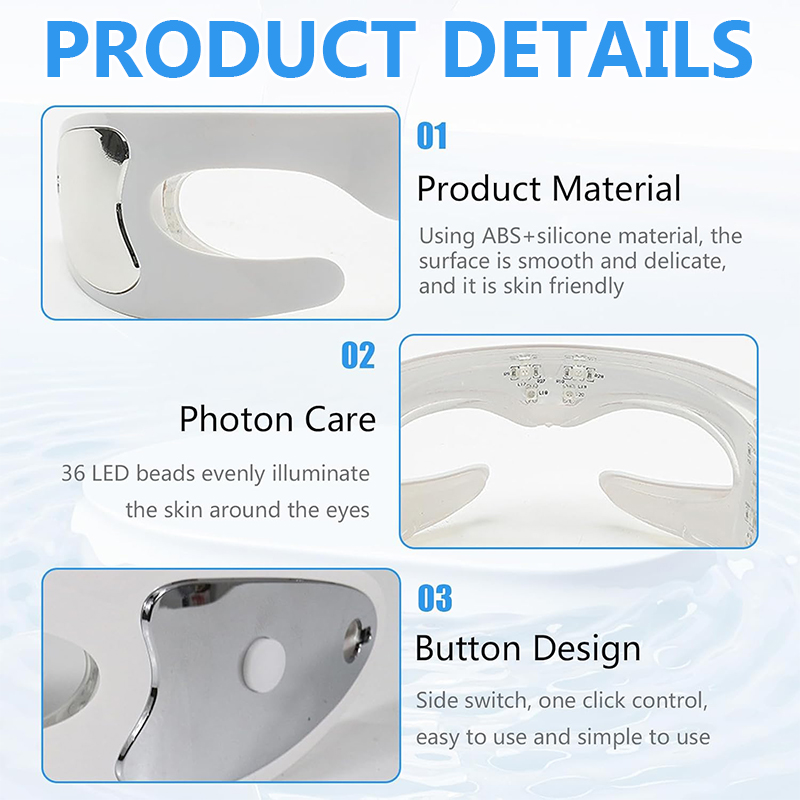 Red Light Theraphy Eye Massage - Light Therapy Glasses 리뷰 및 가격
