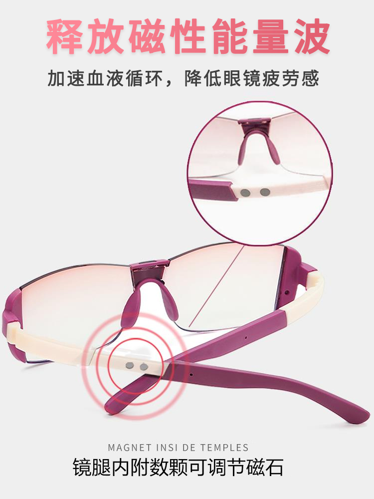 Magnetic Therapy Frameless Dua - Light Therapy Glasses 리뷰 및 가격