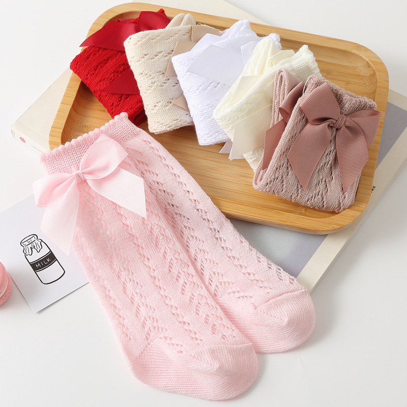 1 Pairs Summer Fashion Bow Bab - Baby Sock Oximeter 리뷰 및 가격