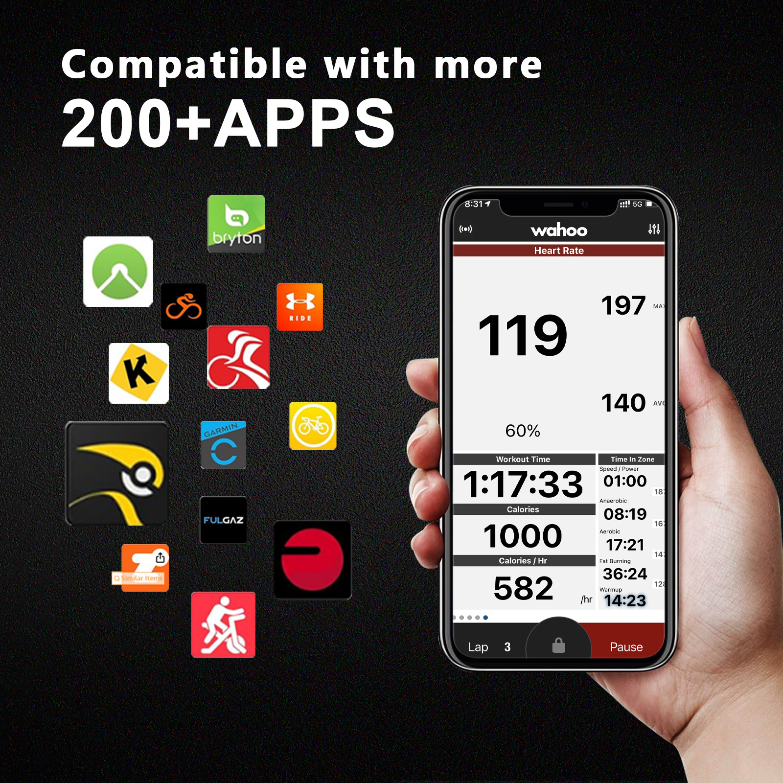 FITCENT Rechargeable 2 in 1 He - Breath Rate Monitor 리뷰 및 가격