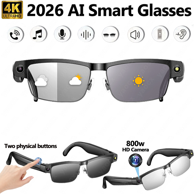 2026 4K AI Smart Glasses Voice - Smart Glasses Lens 리뷰 및 가격
