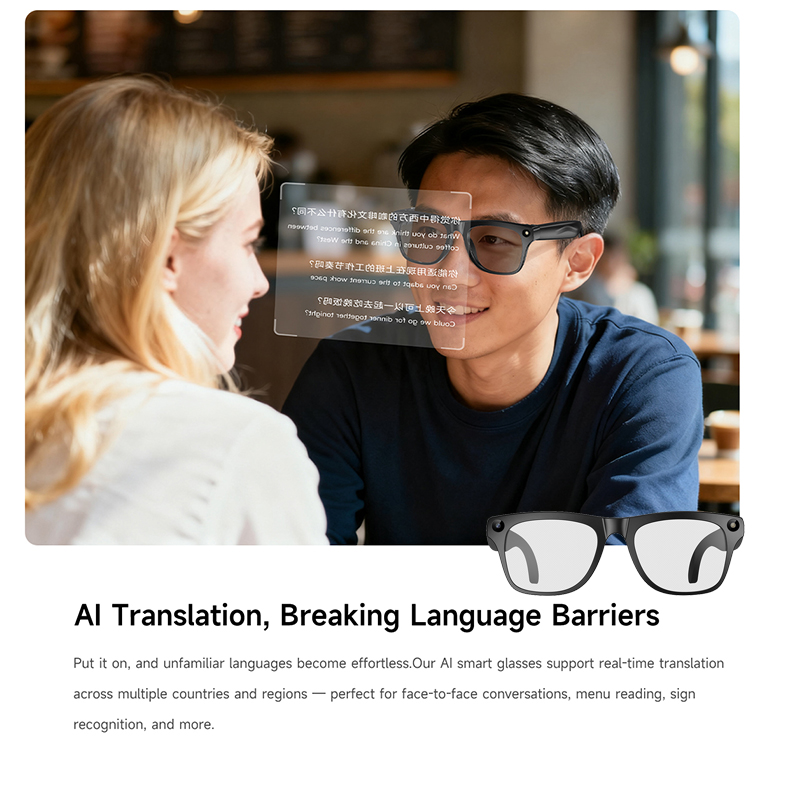2026 New AI Smart Translation  - Smart Glasses Lens 리뷰 및 가격