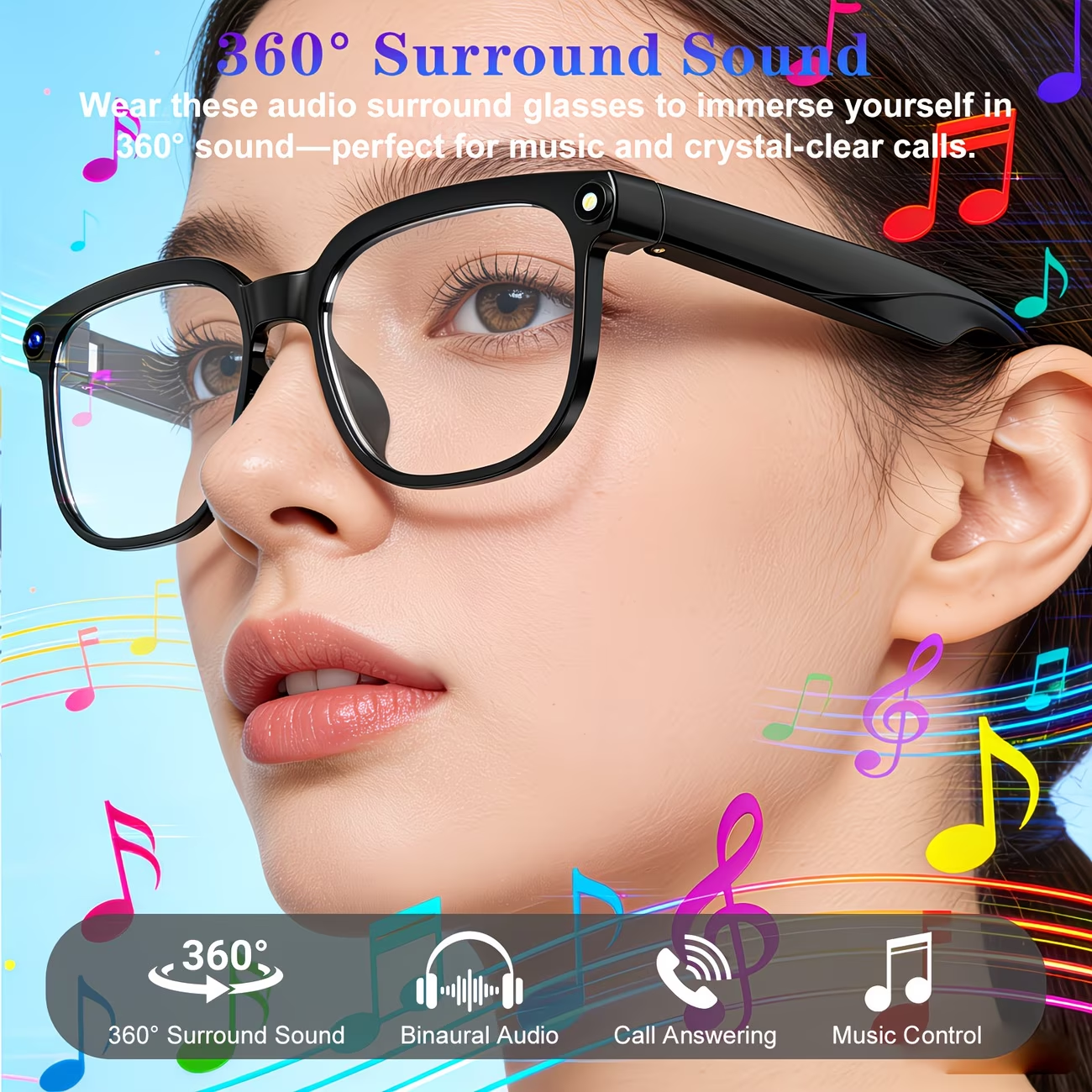 2026 HD AI Smart Glasses 32GB  - Smart Glasses Lens 리뷰 및 가격