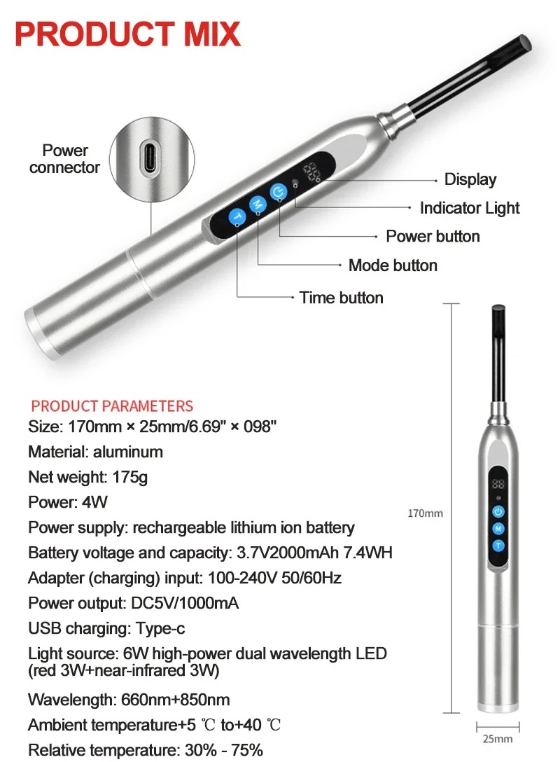 Red Light Therapy Device Canke - Galvanic Skin Sensor 리뷰 및 가격