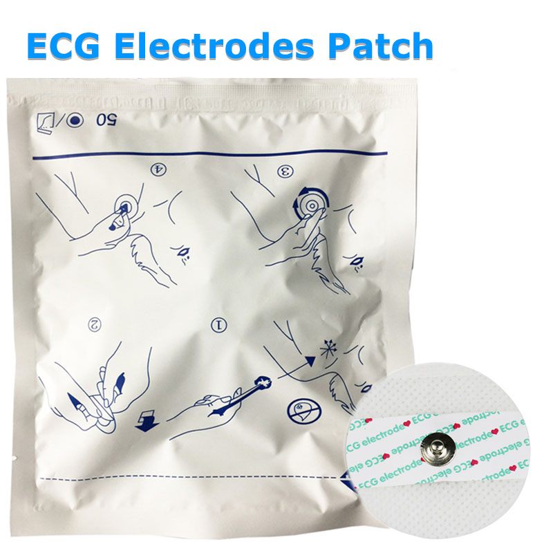 50pcs Disposable ECG Monitor E - Ecg Patch Monitor 리뷰 및 가격