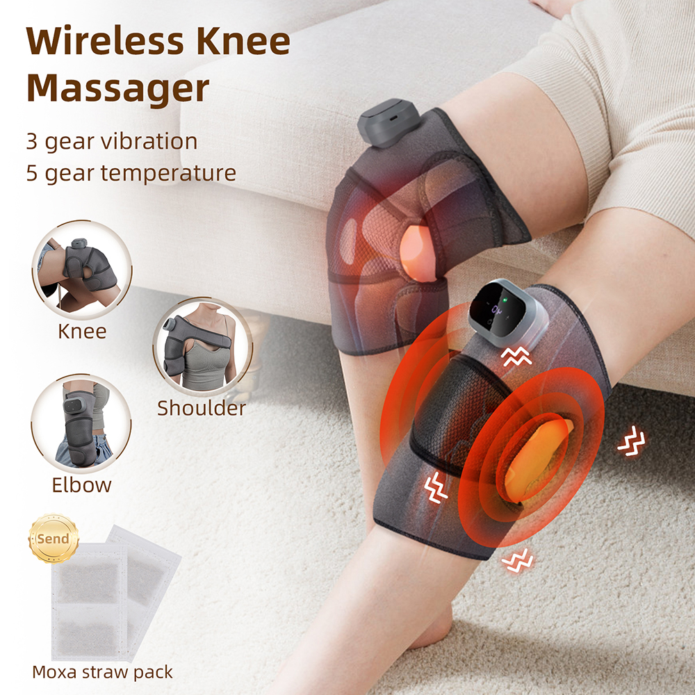 3 in 1 Cordless Heating Vibrat - Smart Knee Wrap 리뷰 및 가격