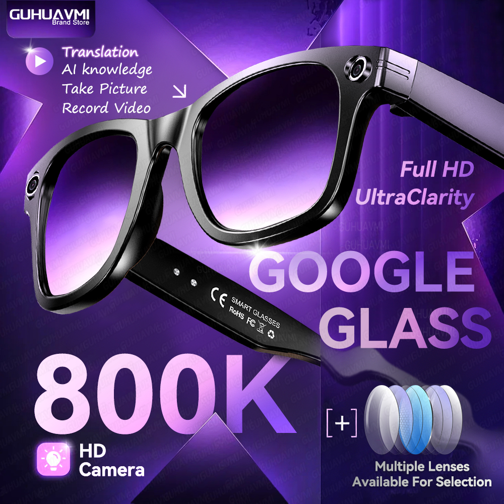 AI Smart Glasses with 8MP Came - Smart Glasses Lens 리뷰 및 가격